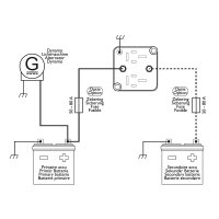 PROPLUS Smart Duo Accu Laadstroom Verdeler 12v/140a