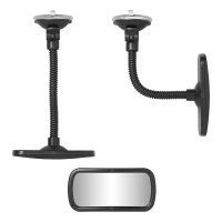 PROPLUS Achteruikijkspiegel Met Flexibele Arm 12cm En Zuignap, 115x55mm