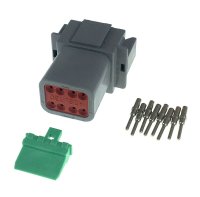 DEUTSCH PLUG DT-04-8P 8 PIN MAN SET (1PCS) DEUTSCH PLUG DT-04-8P 8 PIN MAN SET (1PCS)