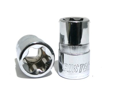 CUSTOR Client Capuchon 1/4" E-torx 6