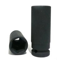 DELTACH 1/2" (12,5mm) Krachtdop Zeskant 12mm, 79mm Lang DELTACH 1/2" (12,5mm) Krachtdop Zeskant 12mm, 79mm Lang