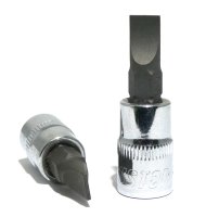 CUSTOR 3/8" (10mm) Bit Dop Plat 5,5mm CUSTOR 3/8" (10mm) Bit Dop Plat 5,5mm