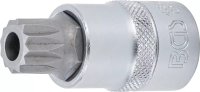 BGS TECHNIC 1/2" (12,5mm) Dopsleutel Bit Veeltand Met Gat M16h (voor Xzn) , 55mm BGS TECHNIC 1/2" (12,5mm) Dopsleutel Bit Veeltand Met Gat M16h (voor Xzn) , 55mm