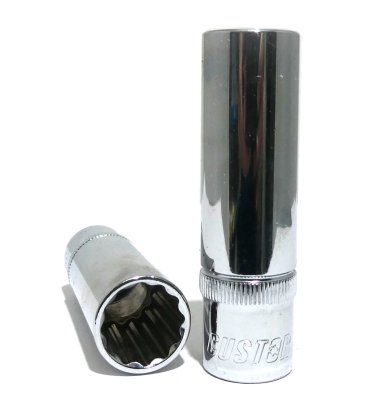 CUSTOR Capuchon 3/8" Long 8 Mm Douze Côtés