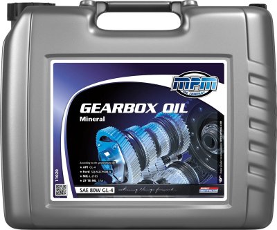 MPM Minerale Transmissieolie Sae 80w Gl-4, 20l