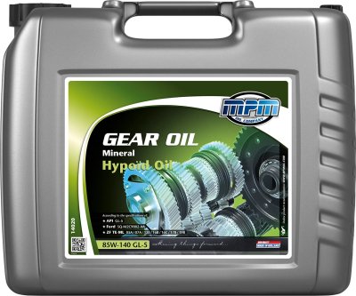 MPM Minerale Transmissieolie Sae 85w-140 Gl-5, 20l