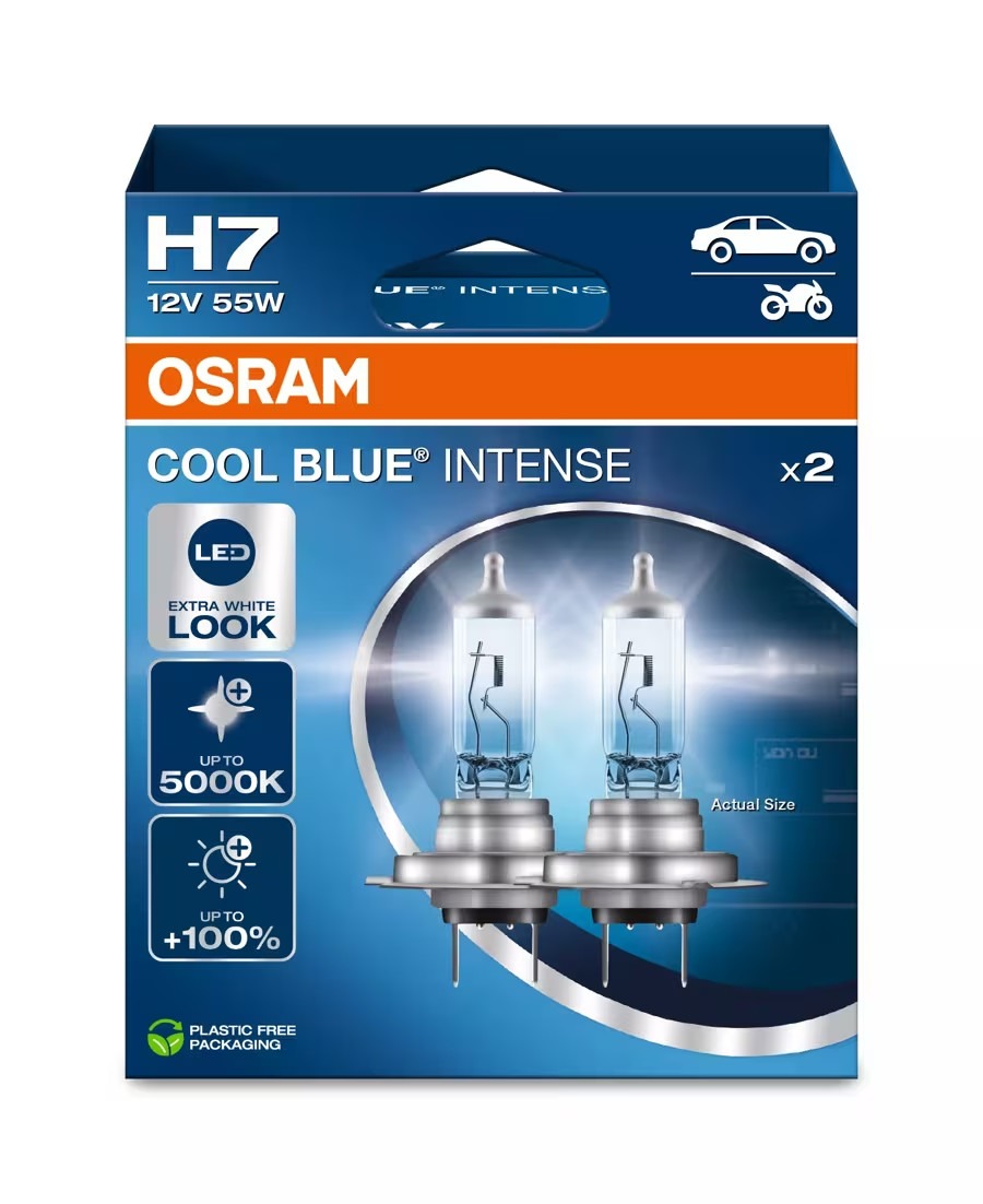 OSRAM 64210CBN-H7 OSRAM COOL BLUE INTENSE NEXT GEN, EXTRA WHITE