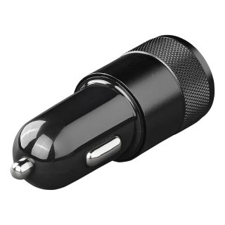 ProPlus car charger USB-C fast charger 2x USB Type-C 12/24V 3100mA