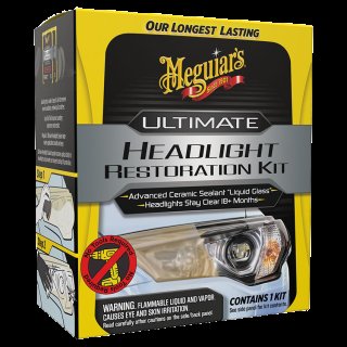 Meguiar's Ultimate Headlight Restoration Kit voor kristalheldere koplampen