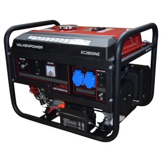 Valkenpower EC2800NE benzinegenerator met elektrische start 3 kW, 17l