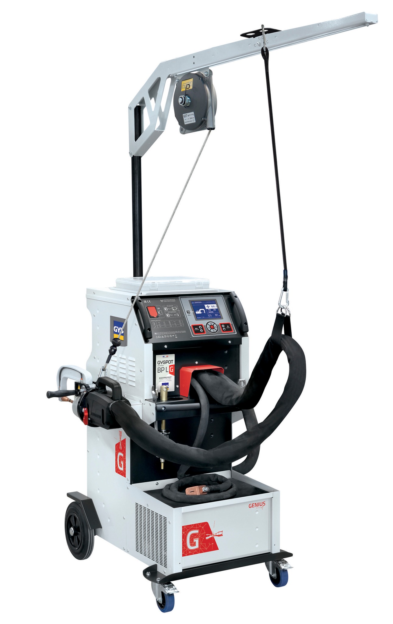 GYS 082250 - GYS GYSPOT BP GENIUS, PUNTLASTOESTEL VOOR STAAL,400V (1)