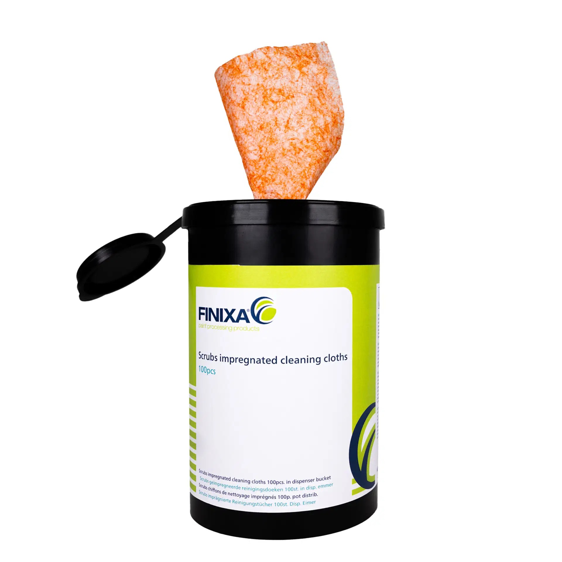 CHEMI SCR 100 - Finxa Scrubs geïmpregneerde reinigingsdoeken 100st. in emmer