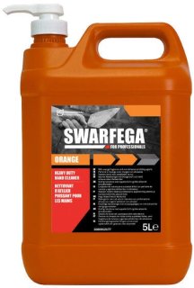 Swarfega Orange Hand Soap With Pump, 5l