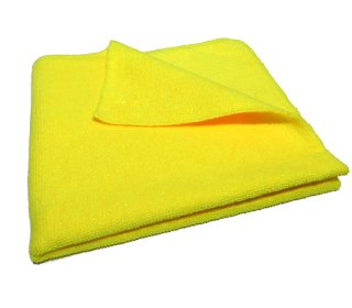 Zvizzer Microfiber Towel Pack, geel, 40x40 cm, 10 stuks