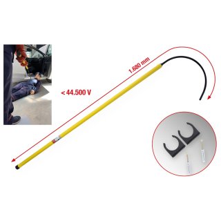 KS-TOOLS Geïsoleerde reddingsstang 1680 mm voor hybride-elektrische voertuigen