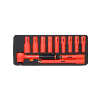 Custor Ctbe9906e Servante D’outils Vde Compacte, 10 Modules En Mousse