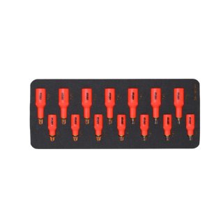Custor Ctbe9906e Servante D’outils Vde Compacte, 10 Modules En Mousse
