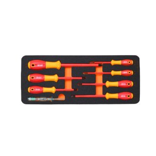Custor Ctbe9906e Servante D’outils Vde Compacte, 10 Modules En Mousse