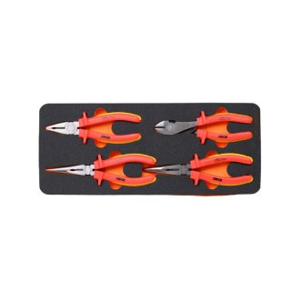 Custor Ctbe9906e Servante D’outils Vde Compacte, 10 Modules En Mousse