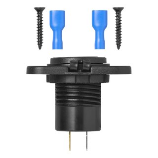 Proplus boîtier encastrable USB-C chargeur rapide avec 2x USB-C, 12/24v, 3a