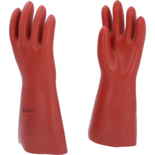 Gants de sécurité Ks-tools pour électriciens avec protection mécanique, taille 11, classe 0, rouge, 1000v