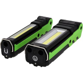 KS-TOOLS Competition LED-werklampen set, dimbaar, 2-delig