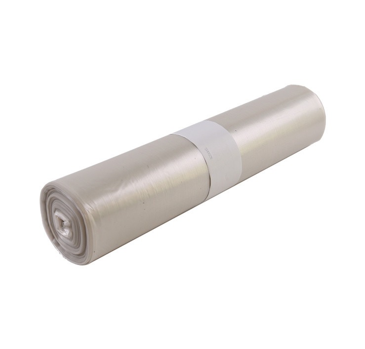 ES 007004T-VUILZAK TRANSPARANT 45LITER, 65x60 CM, 11 MICRON, 50 STUKS