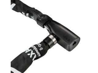 Axa Kettingslot Absolute 8mm 90cm met automatische click-in functie