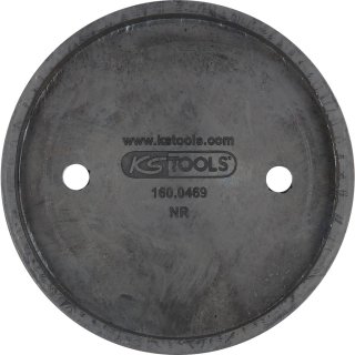 Ks-tools 160.0469 Plateau en caoutchouc Pour Twin Buch/launch, Ø120mm