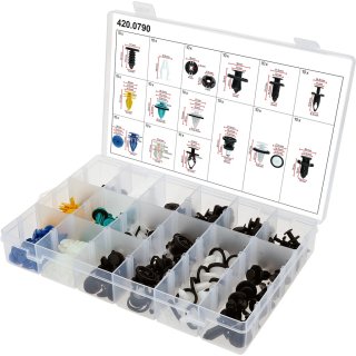 Ks-tools Chevilles de fixation Pour Tesla, 150pcs