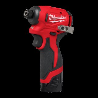 Milwaukee M12 BLIDRC-202C compacte slagschroevendraaier 1/4" Hex met 124 Nm koppel