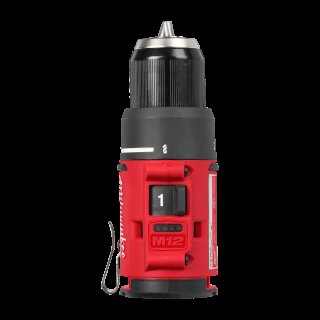 Milwaukee M12 BLDDRC-402C compacte boorschroefmachine met 40 Nm koppel
