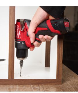Milwaukee M12 BLDDRC-402C compacte boorschroefmachine met 40 Nm koppel