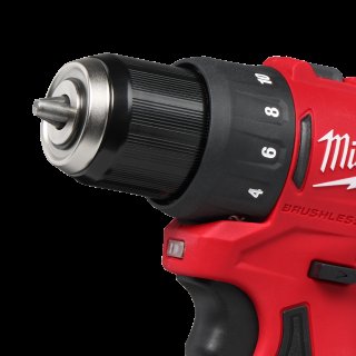 Milwaukee M12 BLDDRC-402C compacte boorschroefmachine met 40 Nm koppel
