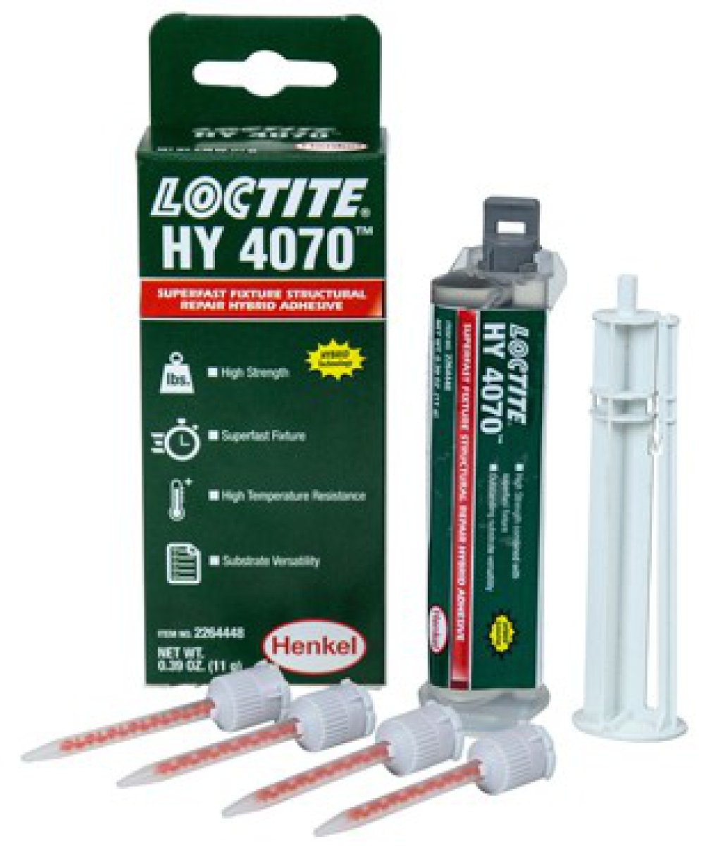 Loctite HY 4070 Colle à prise ultra rapide pour toutes réparations