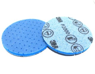 3M 33554 Hookit Flexibele Schuim Schuurschijven Ø75mm, P2000 (20st)