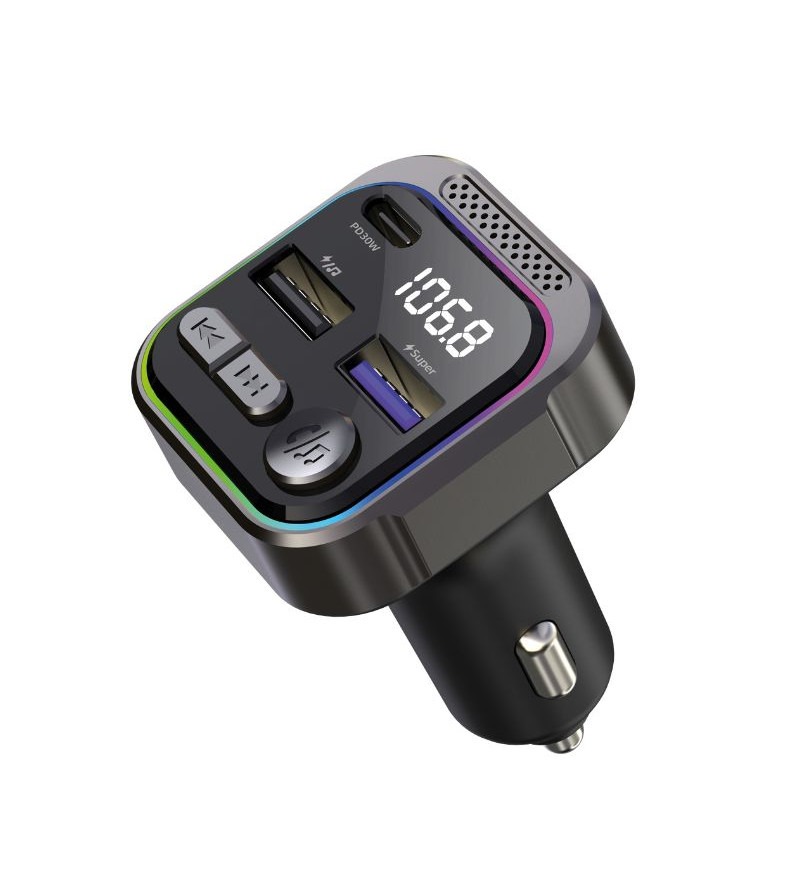 GER GG ACC FM01-FM-BLUETOOTH TRANSMETTER, USB, USB-C
