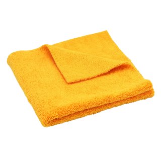 Fiberone Flossy microvezeldoek geel 40x40cm 400g/m² 5 stuks