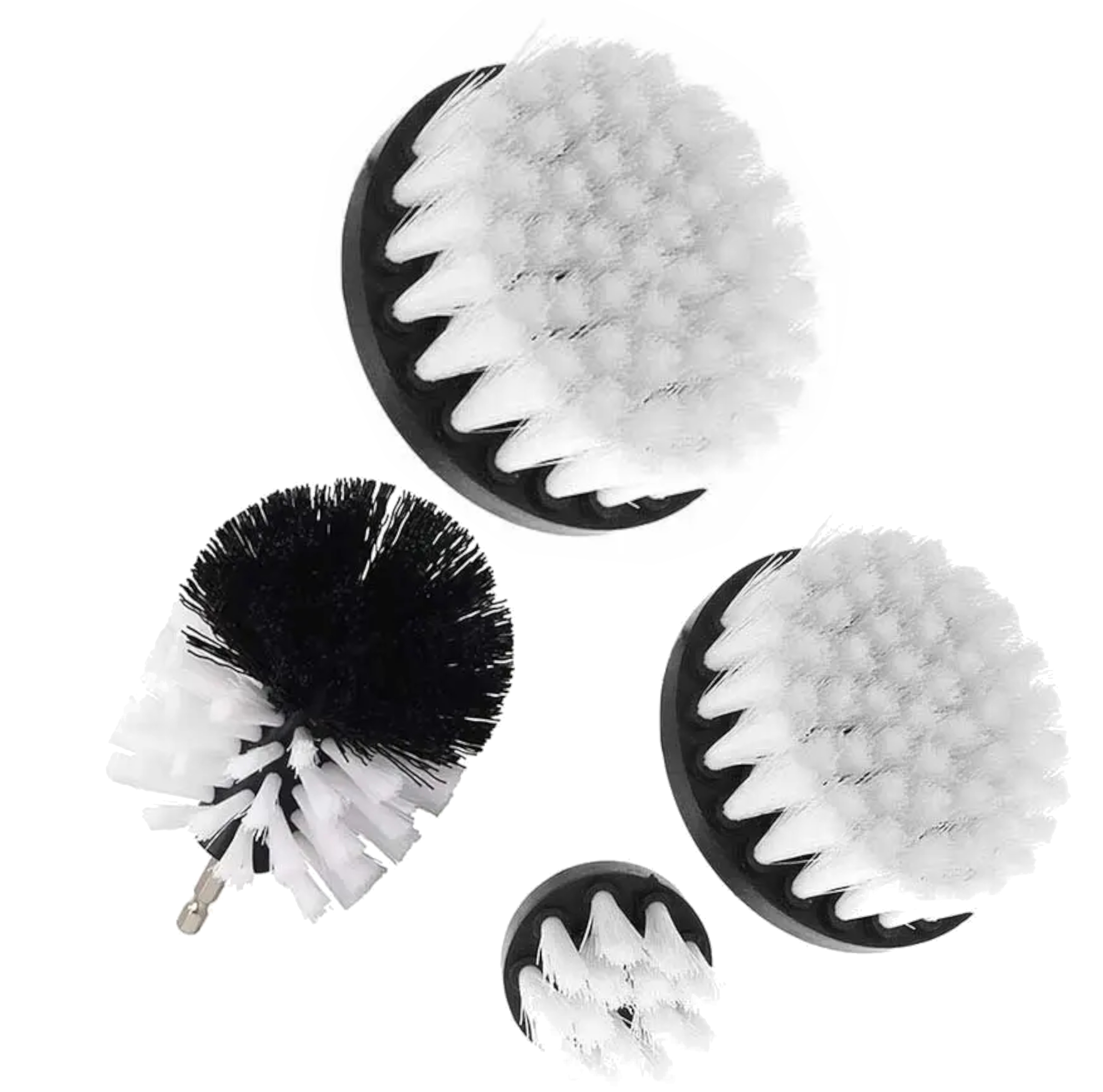 FB BR-WT-FIBERONE SPINBRUSH SOFT VOOR BOORMACHINE, WIT, 4STA