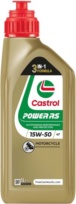 CASTROL 4T 15W50-Castrol 4-taktolie Power RS 4T 15W50, 1L