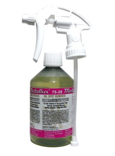 Détachant d'huile Metaflux avec pulvérisateur, 1 litre