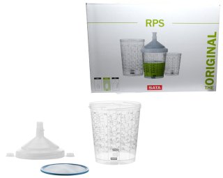 SATA RPS bekersysteem 600ml met 125 micron zeef (50 stuks)