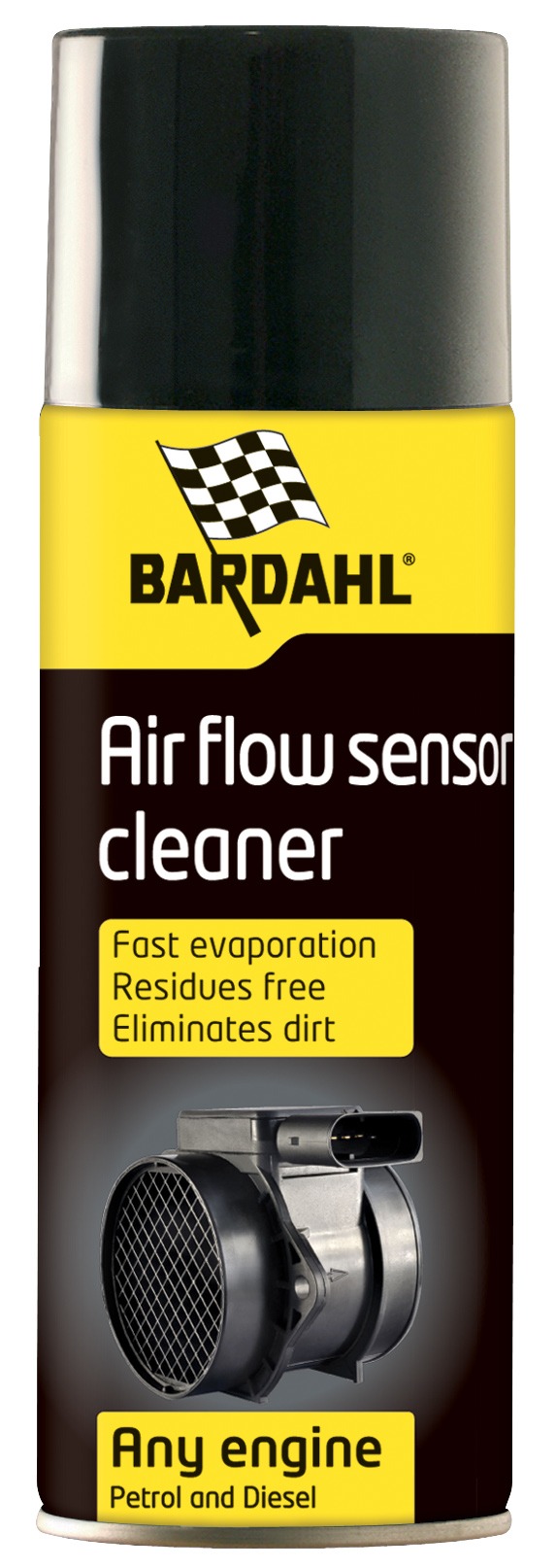 BAR3259 - BARDAHL LUCHTMASSASENSOR REINIGER, 400ML SPUITBUS