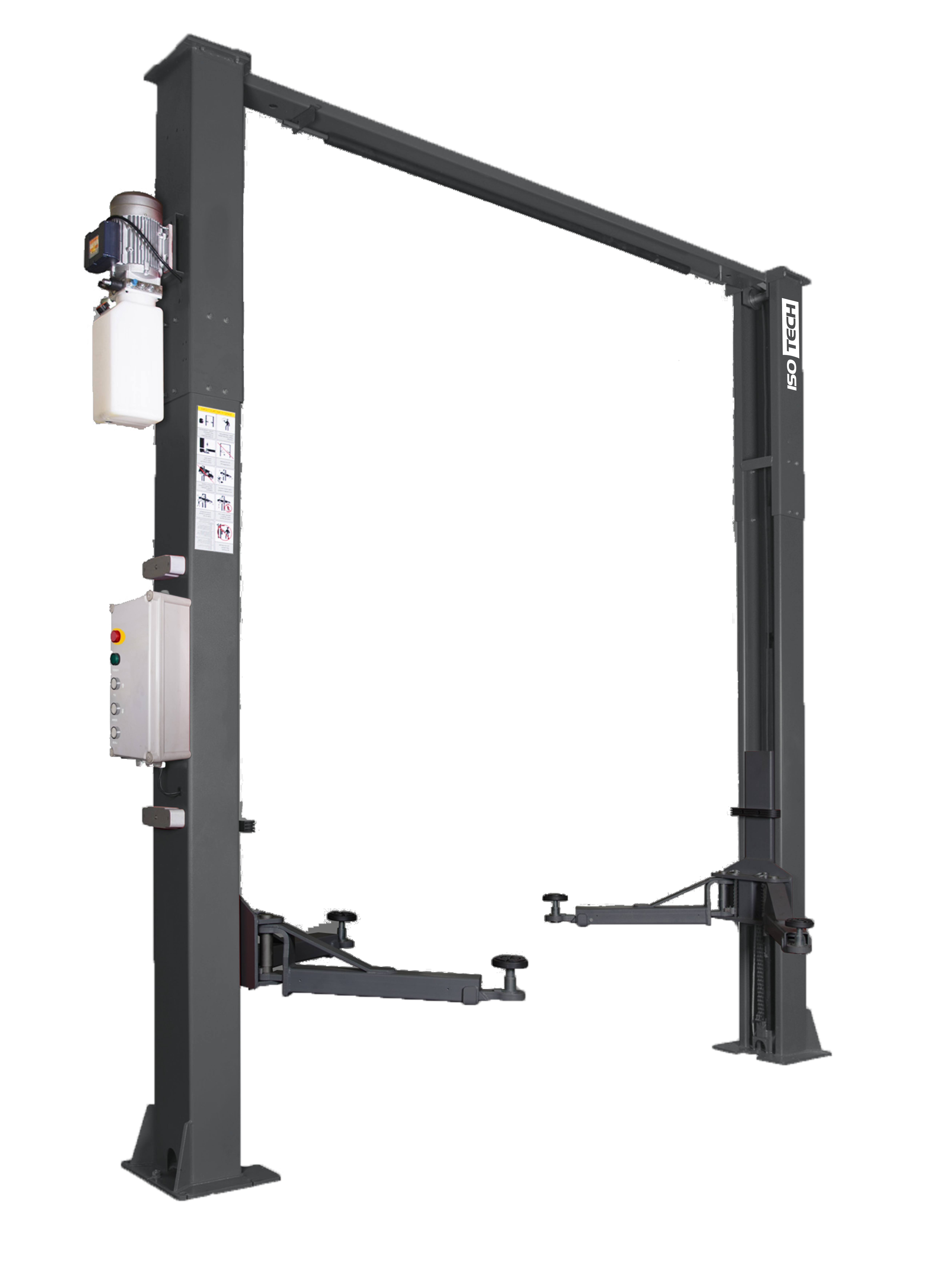 IEQ1017-Isotech Ieq1017 2-palenhefbrug 3,7t Zonder Vloerverbinding (400v)