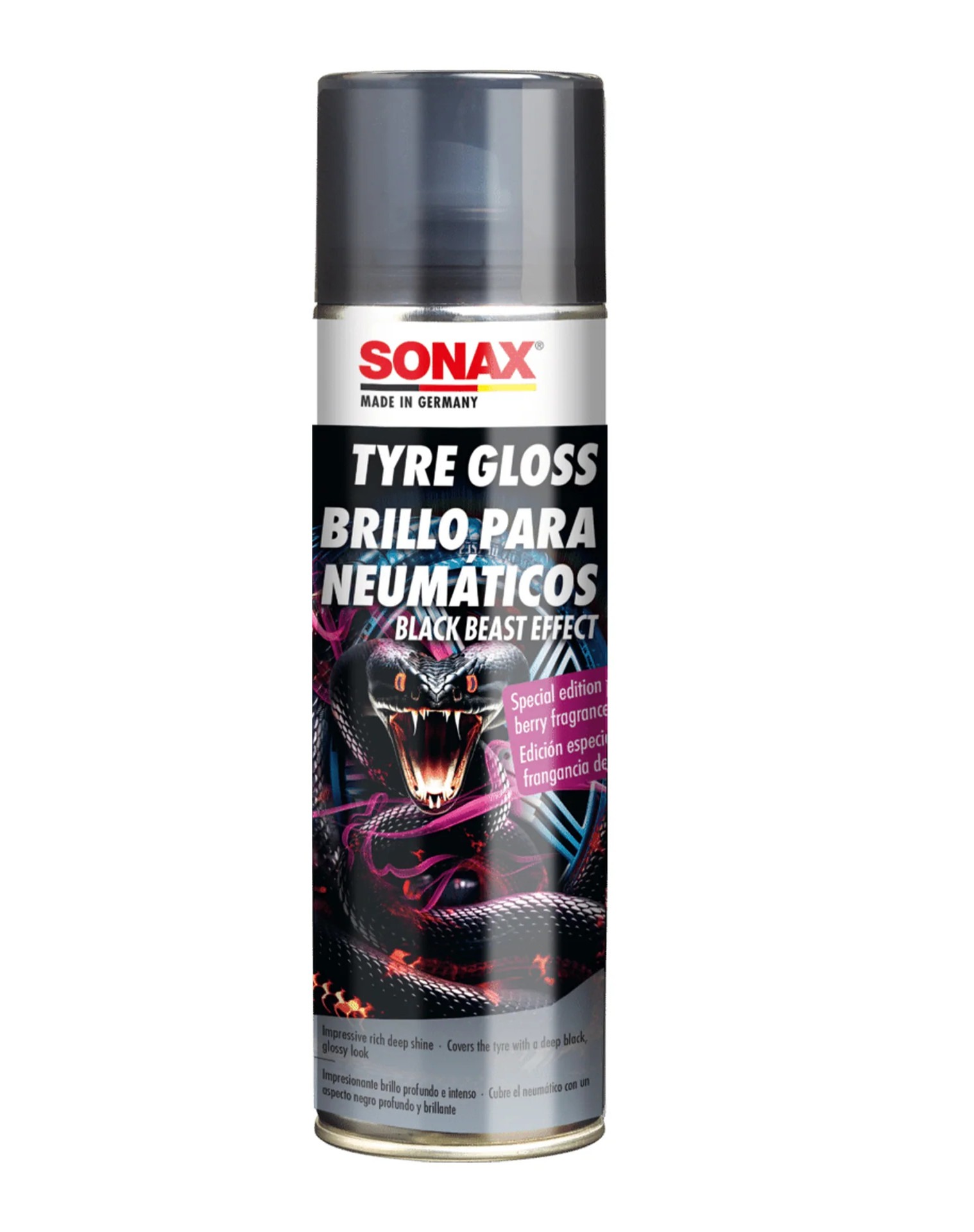 SONAX 434400-SONAX BLANDENGLANS BLACK BEAST EFFECT, 500ML