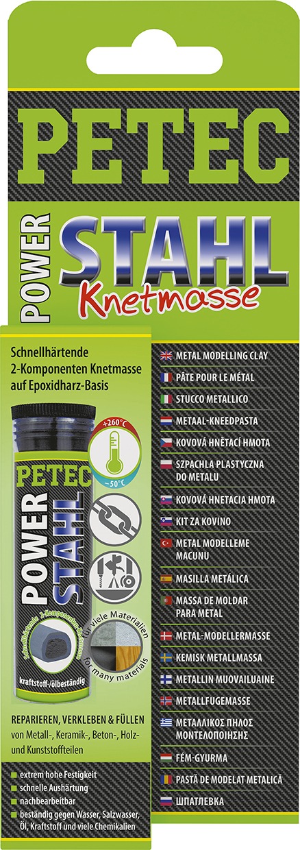 PETEC 97450 - Petec Kneedbaar Staal 50gr (blister Verpakking)