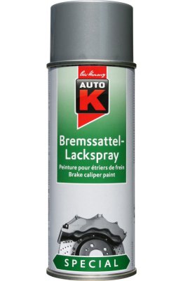 AUTO-K Brake caliper paint Silver Glossy, Spray 400ml