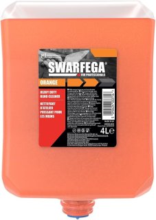 Swarfega Orange hand soap 4 liter with natural scrubbing particles