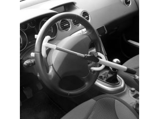 Carpoint stuurslot Elephant rood met 2 sleutels