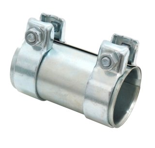 Walker exhaust connector with clamps Ø 40 mm, 90 mm long